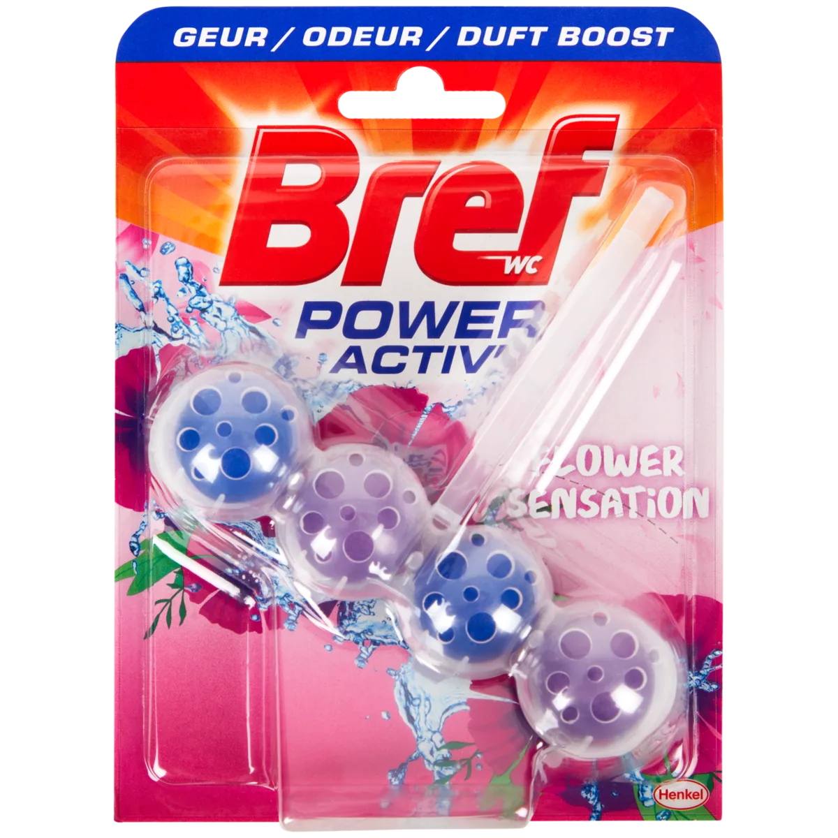 ShopyInk Wc-blok Bref Power Activ Flower Sensation – 1 pièce