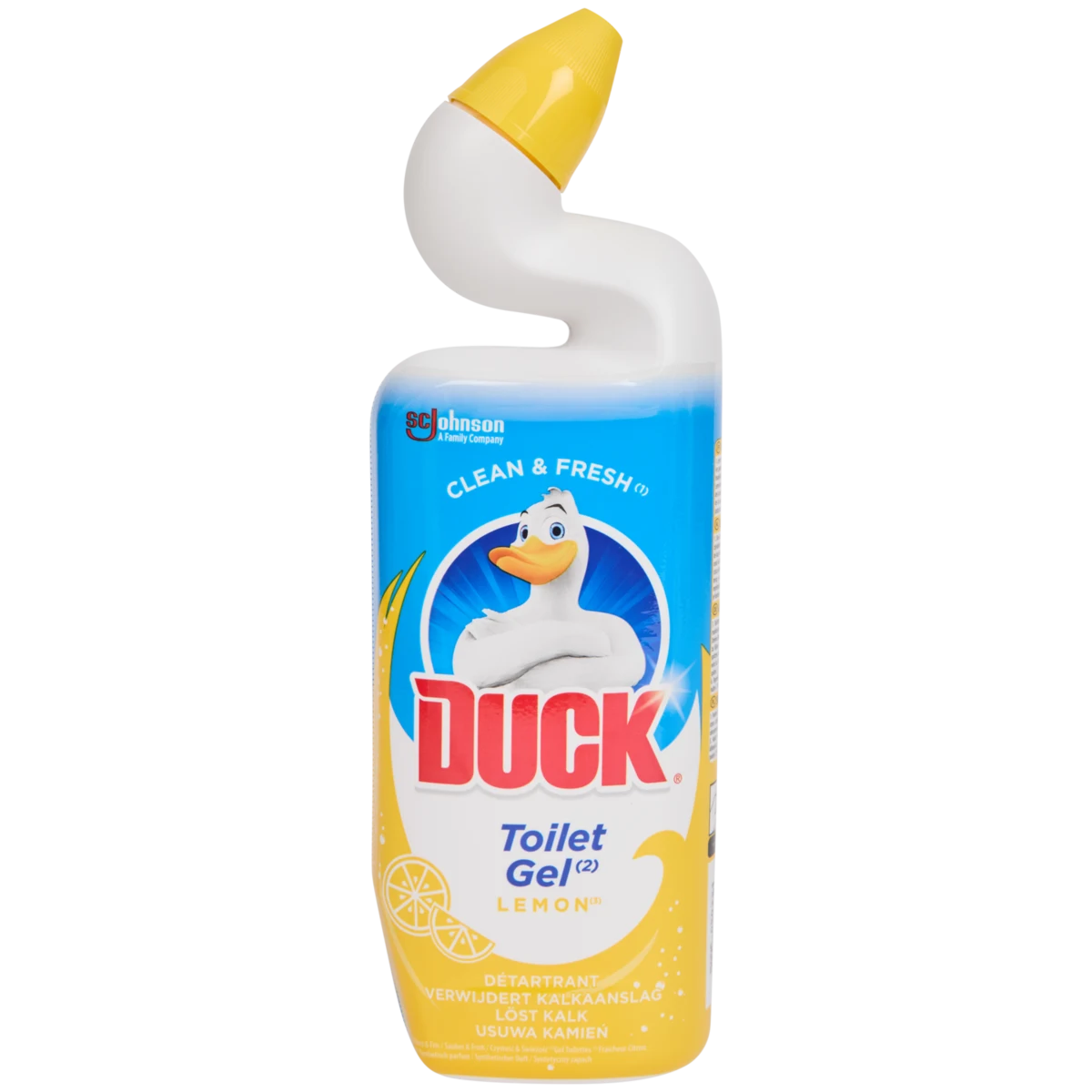 ShopyInk Gel nettoyant WC Duck Clean Fresh citroen – 750 ml