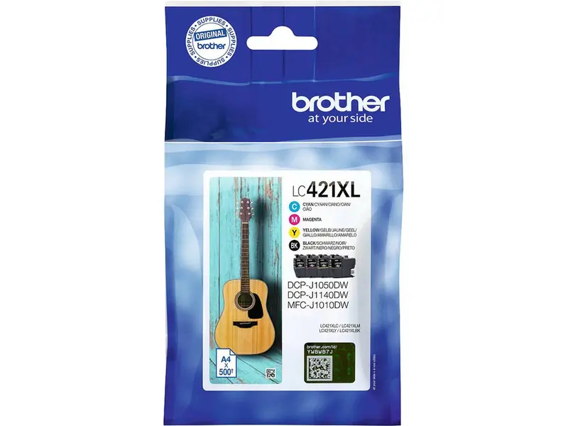 Brother 421 Pack – Brother 421 (LC-421XLVAL) – Inktcartridge Pack Origineel – ShopyInk België