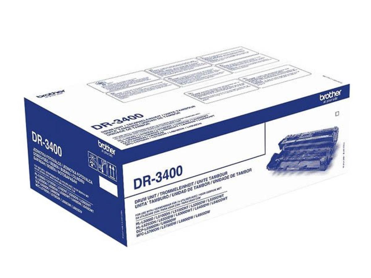Brother DR3400 Zwart – Brother DR 3400 – Trommel Zwart Origineel – ShopyInk België