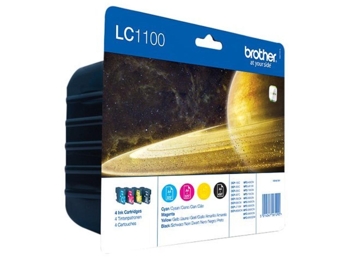 Brother LC-1100 Pack – Brother LC-1100 (LC-1100VALBP) – Inktcartridge Pack Origineel – ShopyInk