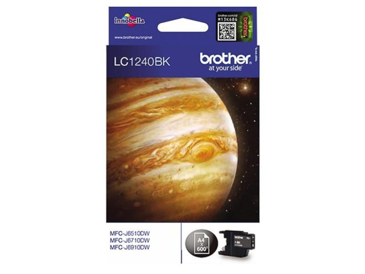 Brother LC-1240 Zwart – Brother LC-1240 (LC-1240BK) – Inktcartridge Zwart Origineel – ShopyInk België