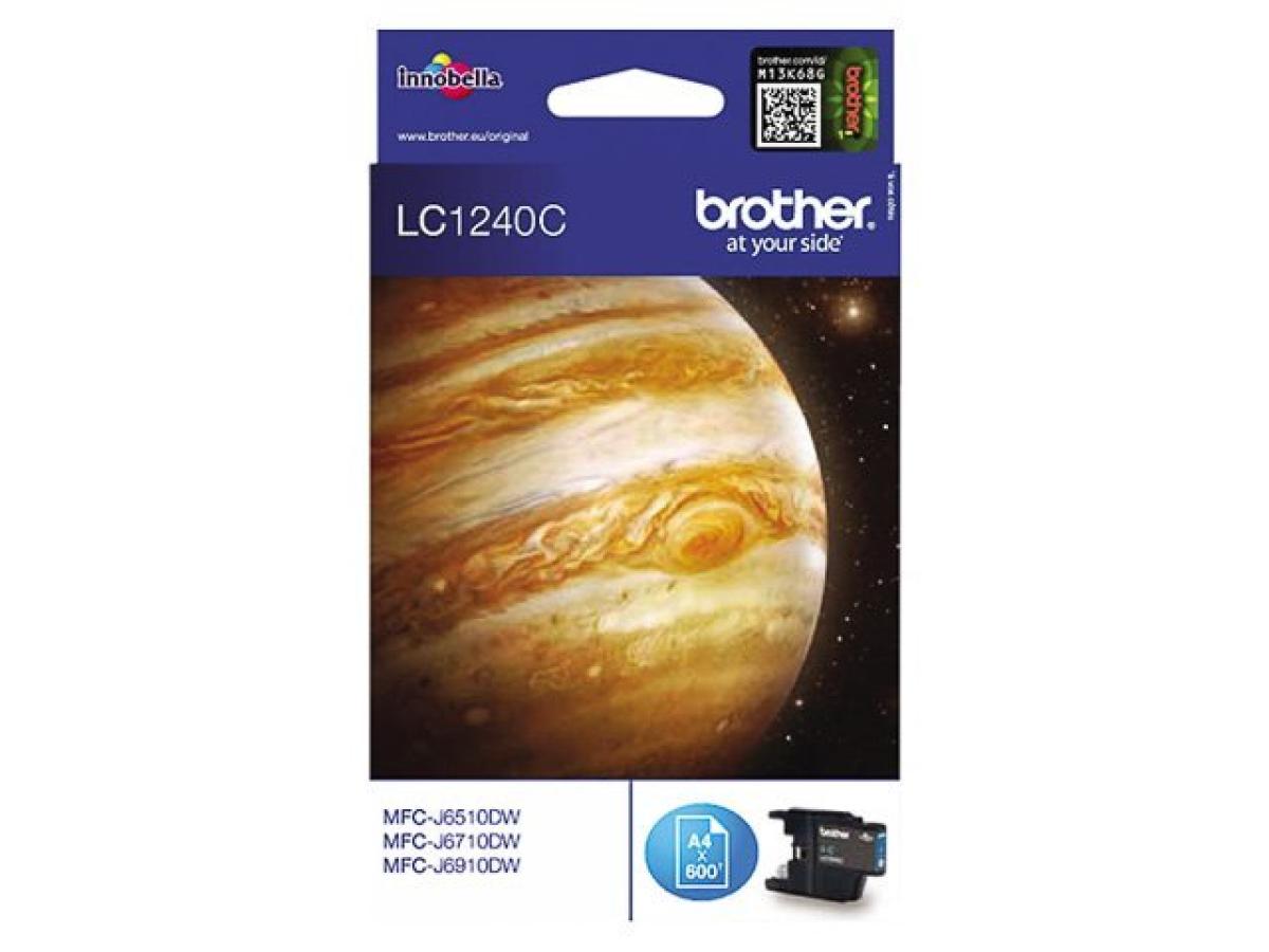 Brother LC-1240 Cyaan – Brother LC-1240 (LC-1240C) – Inktcartridge Cyaan Origineel – ShopyInk België