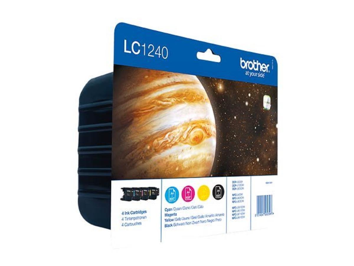 Brother LC-1240 Pack – Brother LC-1240 (LC-1240VALBP) – Inktcartridge Pack Origineel – ShopyInk België