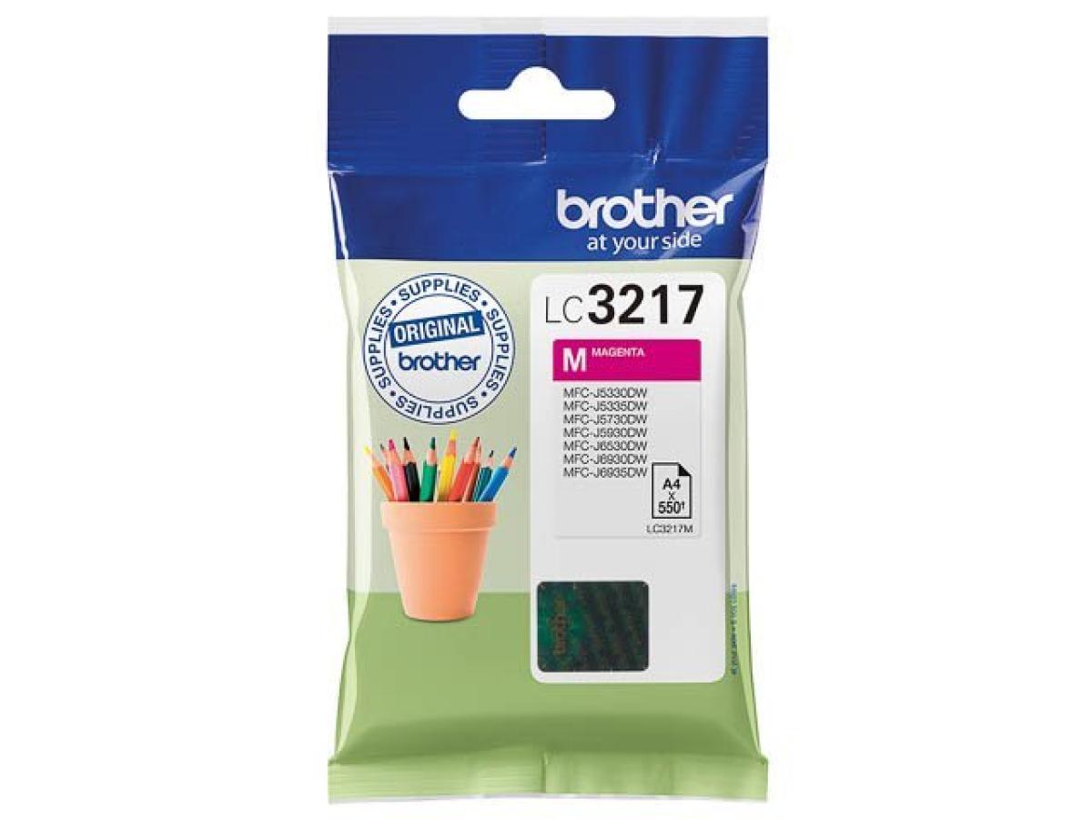 Brother LC-3217 Magenta – Brother LC-3217 (LC-3217M) – Inktcartridge Magenta Origineel – ShopyInk België
