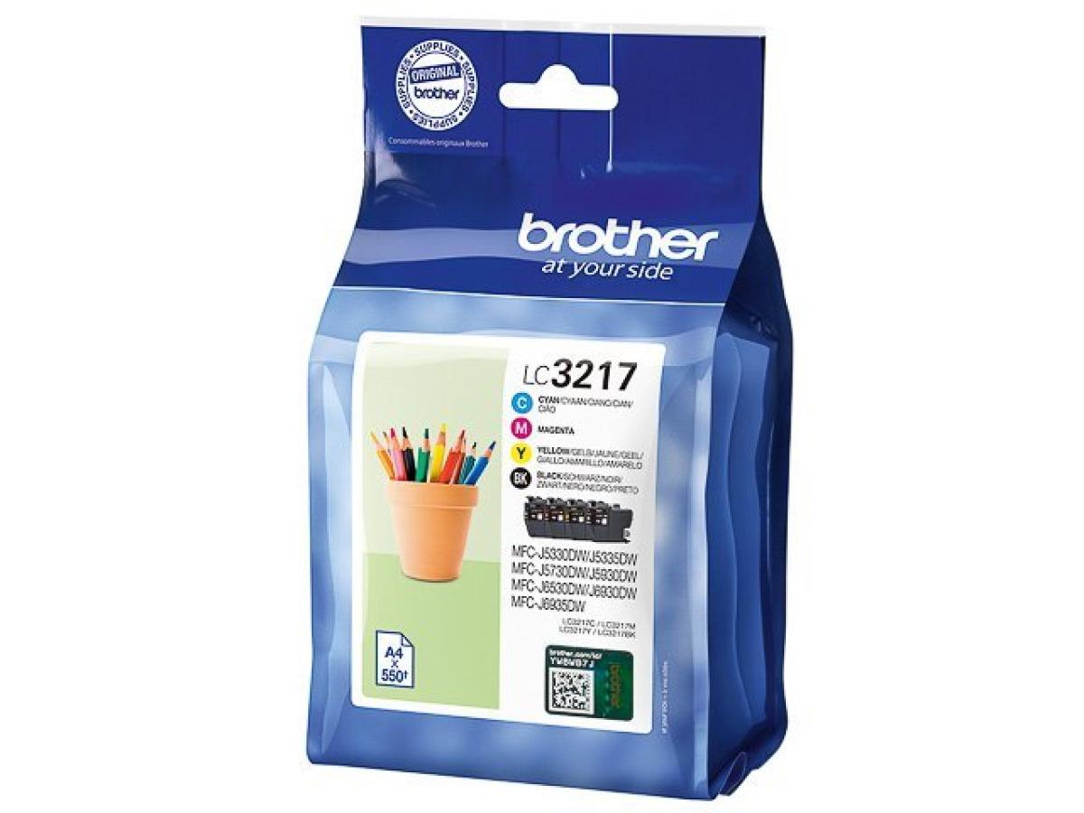 Brother LC-3217 Pack – Brother LC-3217 (LC-3217VAL) – Inktcartridge Pack Origineel – ShopyInk België