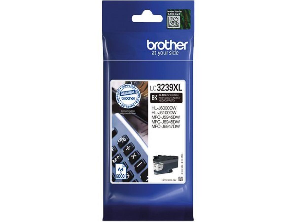 Brother LC-3239 Zwart – Brother LC-3239 (LC-3239XLBK) – Inktcartridge Zwart Origineel – ShopyInk België