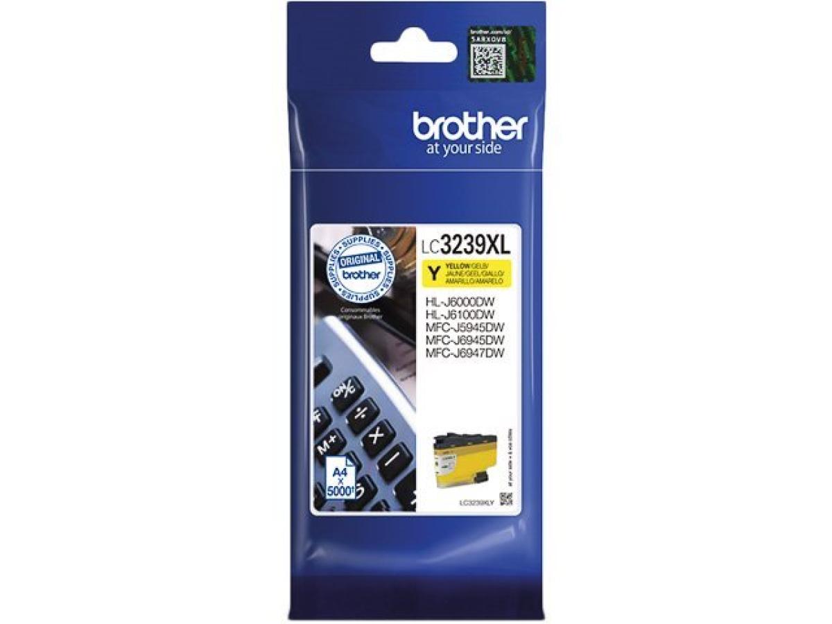 Brother LC-3239 Geel – Brother LC-3239 (LC-3239XLY) – Inktcartridge Geel Origineel – ShopyInk België