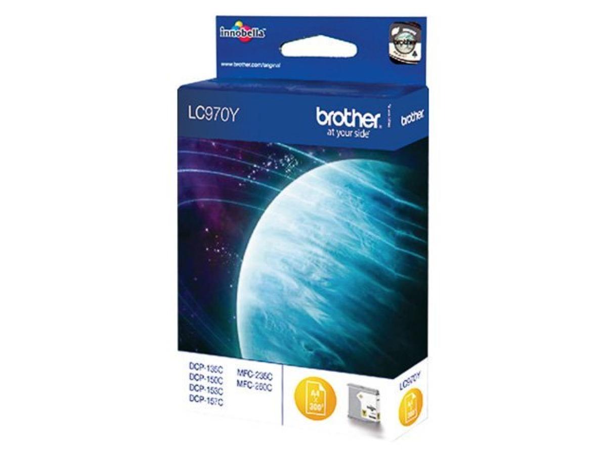 Brother LC-970 Geel – Brother LC-970 (LC-970Y) – Inktcartridge Geel Origineel – ShopyInk België