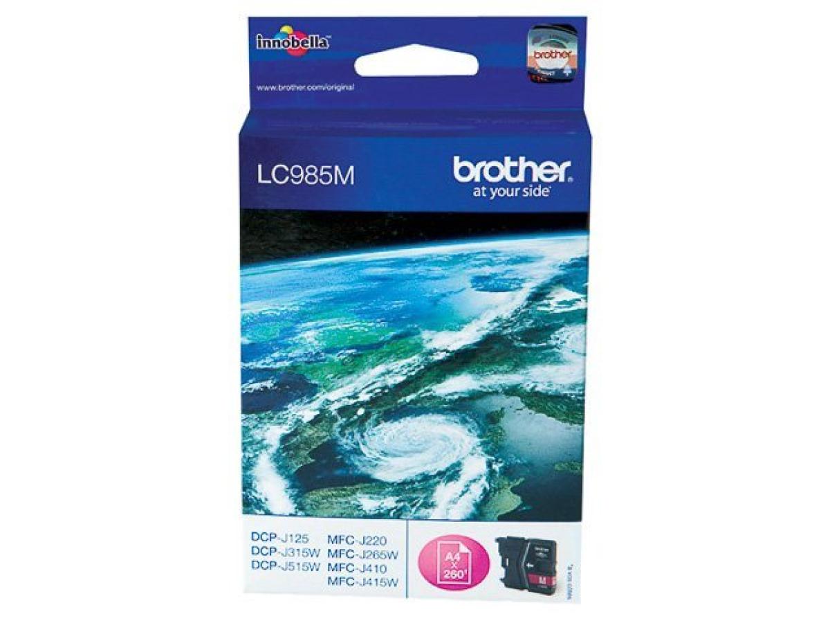 Brother LC-985 Magenta – Brother LC-985 (LC-985M) – Inktcartridge Magenta Origineel – ShopyInk België