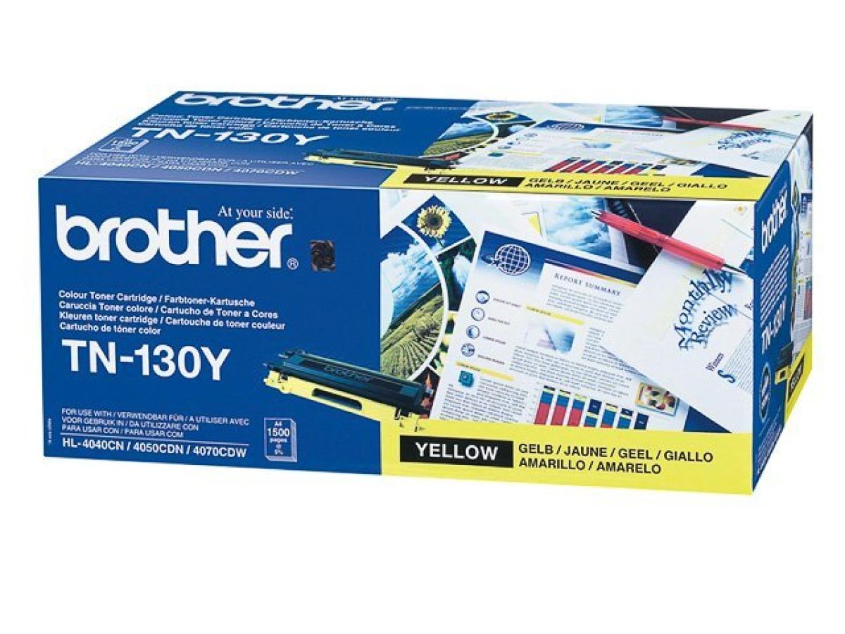 Brother TN-130 Geel – Brother TN-130 (TN-130Y) – Toner Geel Origineel – ShopyInk België