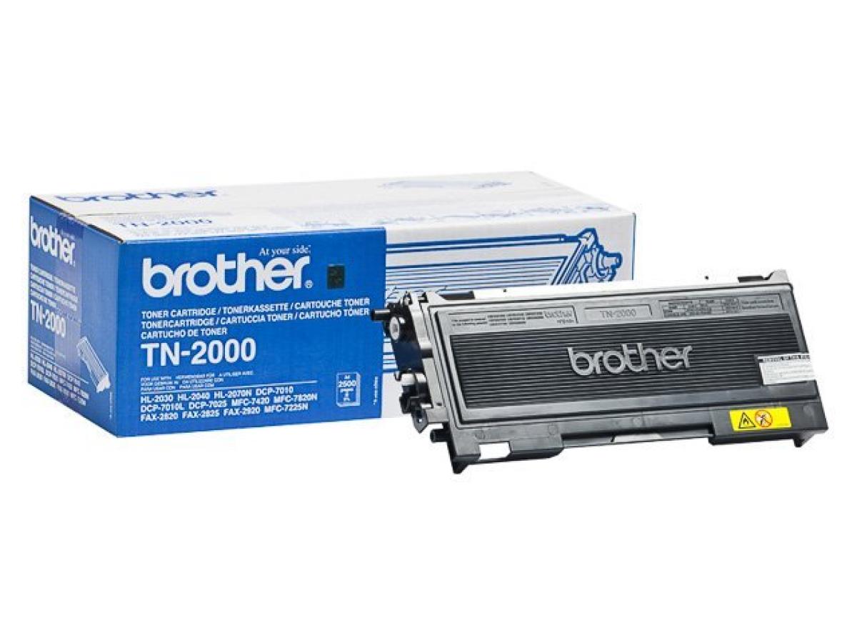 Brother TN-2000 Zwart – Brother TN-2000 – Toner Zwart Origineel – ShopyInk België