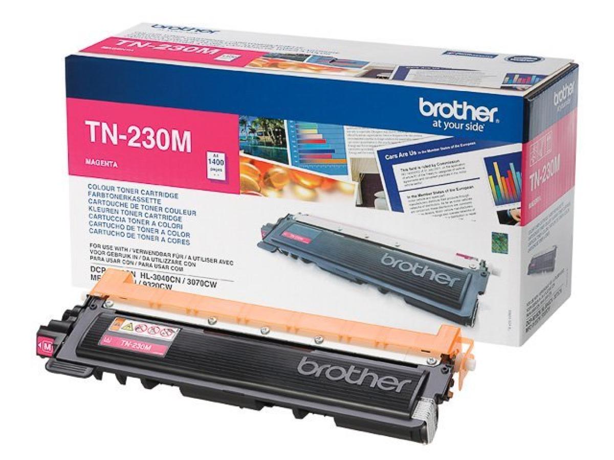Brother TN-230 Magenta – Brother TN-230 (TN-230M) – Toner Magenta Origineel – ShopyInk België
