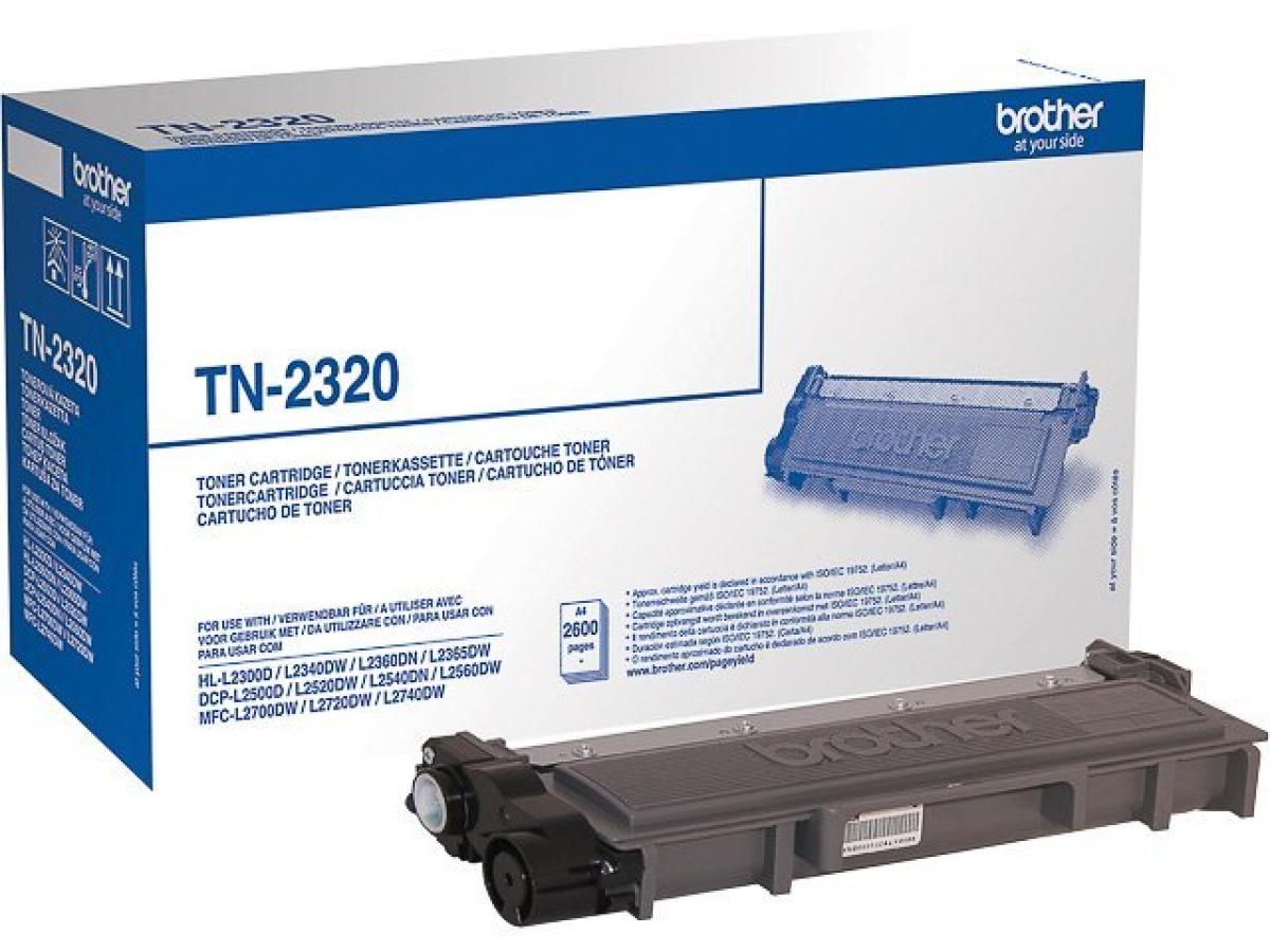 Brother TN-2320 Zwart – Brother TN-2320 – Toner Zwart Origineel – ShopyInk België