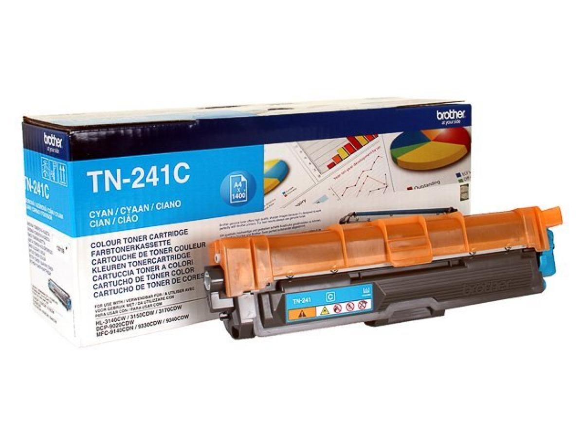 Brother TN-241 Cyaan – Brother TN-241 (TN-241C) – Toner Cyaan Origineel – ShopyInk België