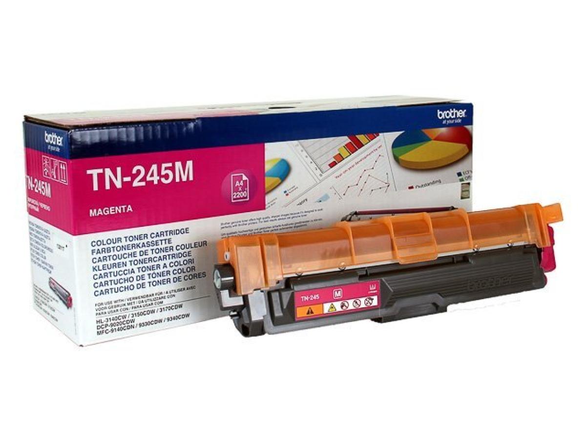 Brother TN-245 Magenta – Brother TN-245 (TN-245M) – Toner Magenta Origineel – ShopyInk België