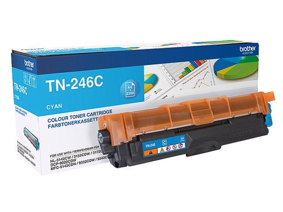 Brother TN-246 Cyaan – Brother TN-246 (TN-246C) – Toner Cyaan Origineel – ShopyInk België
