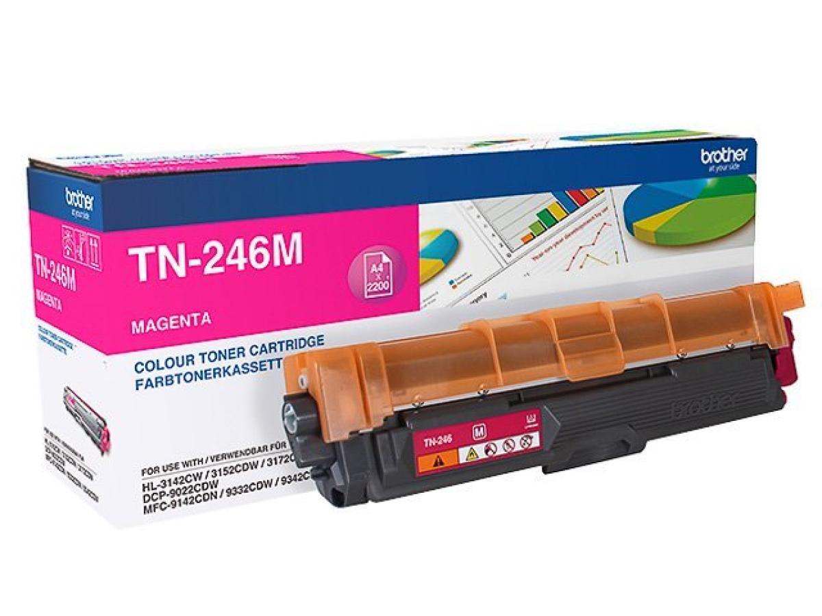 Brother TN-246 Magenta – Brother TN-246 (TN-246M) – Toner Magenta Origineel – ShopyInk België
