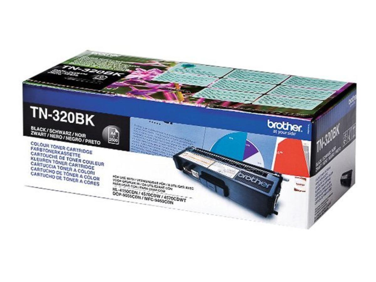 Brother TN-320 Zwart – Brother TN-320 (TN-320BK) – Toner Zwart Origineel – ShopyInk België
