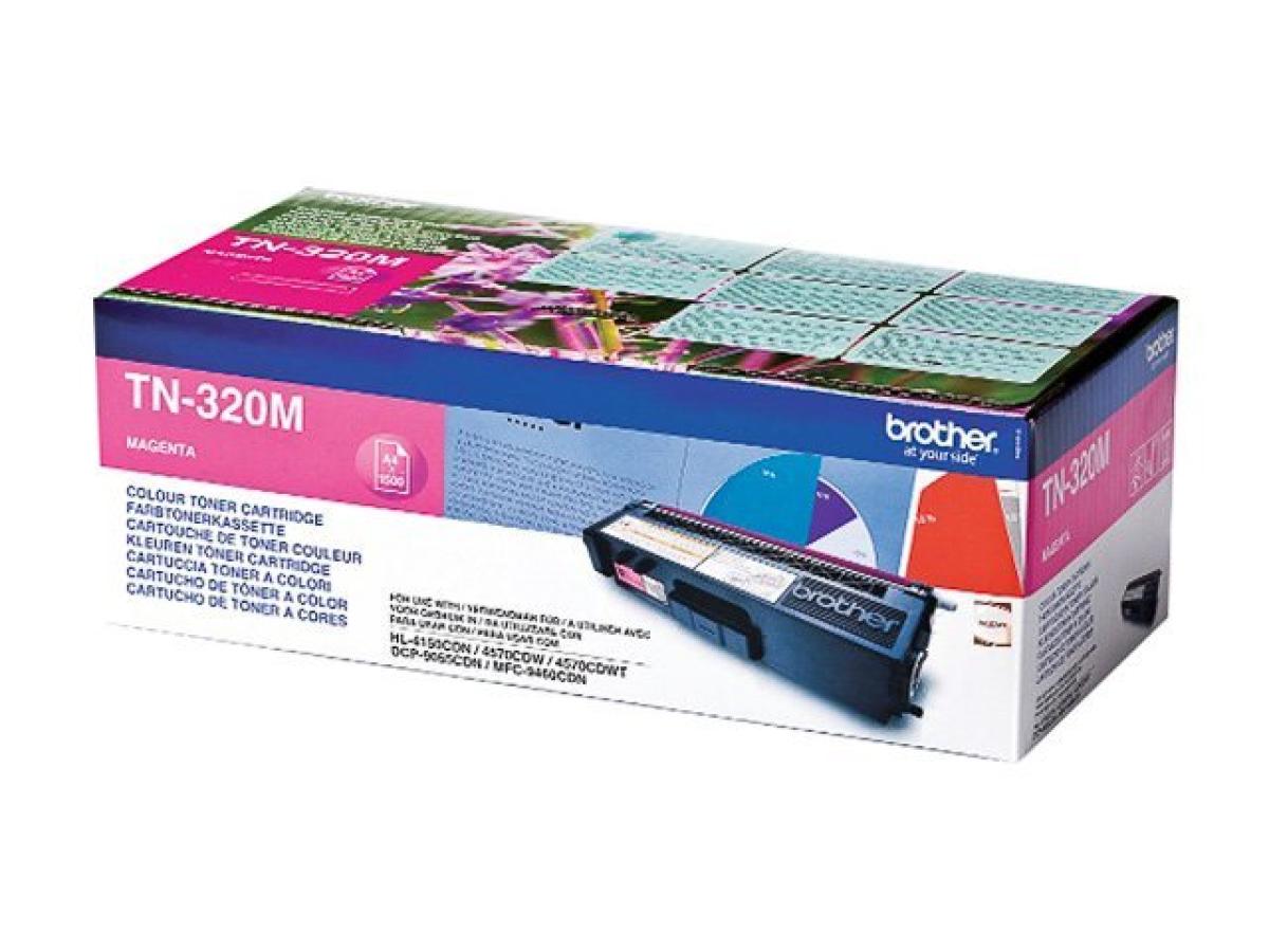 Brother TN-320 Magenta – Brother TN-320 (TN-320M) – Toner Magenta Origineel – ShopyInk België