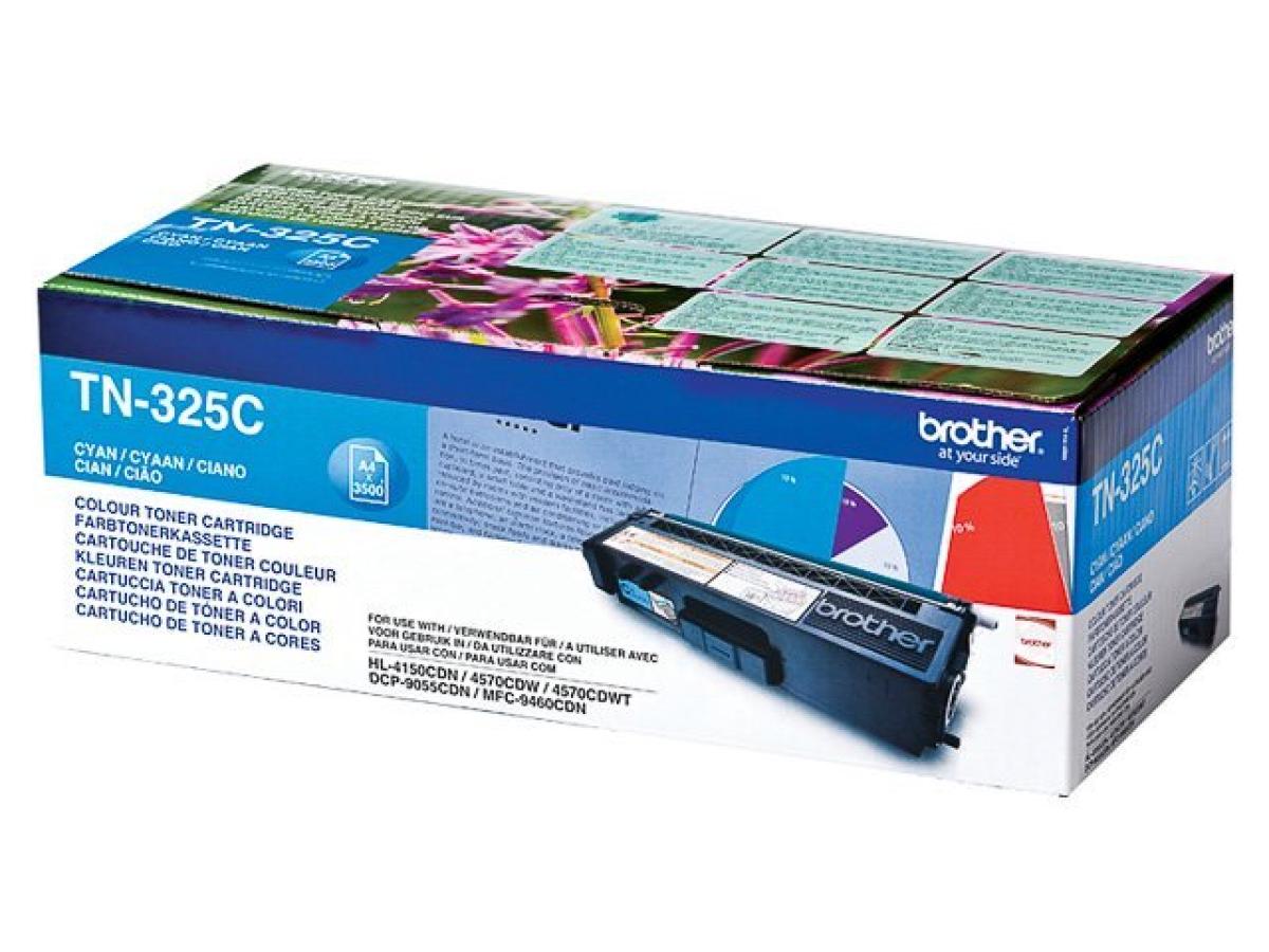 Brother TN-325 Cyaan – Brother TN-325 (TN-325C) – Toner Cyaan Origineel – ShopyInk België