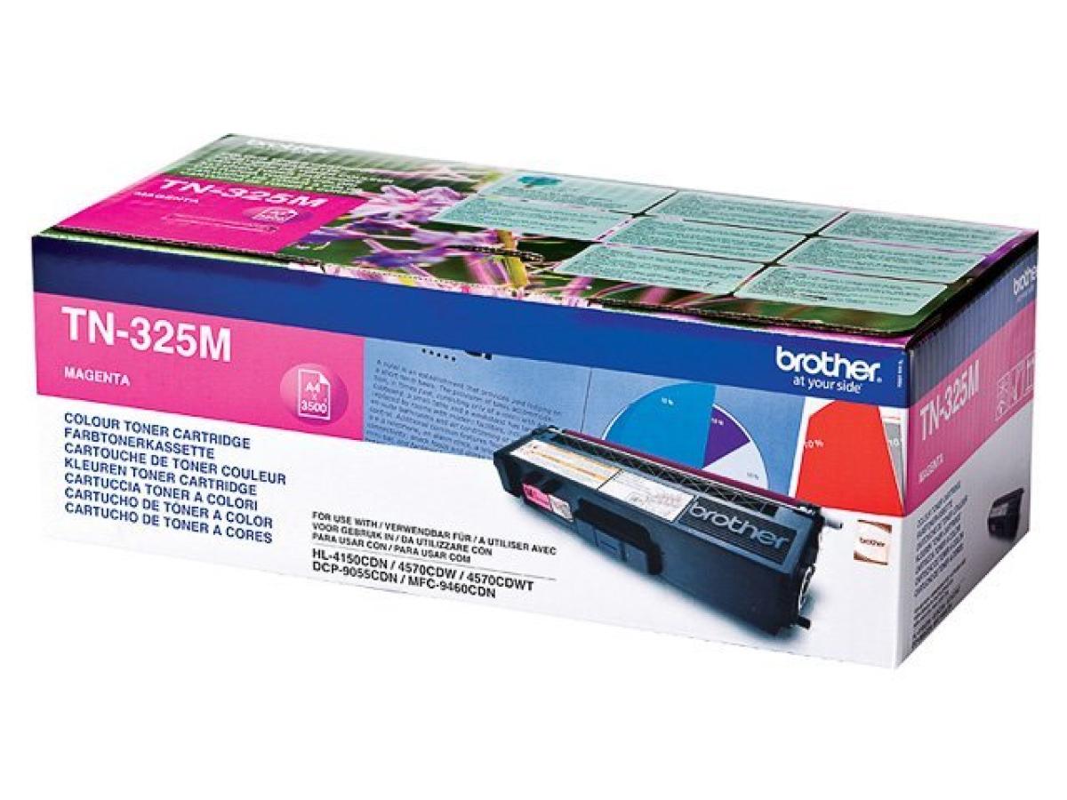 Brother TN-325 Magenta – Brother TN-325 (TN-325M) – Toner Magenta Origineel – ShopyInk België