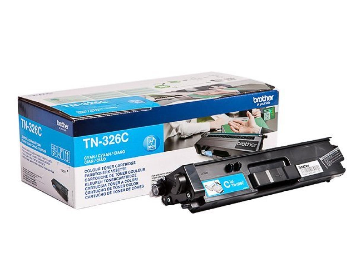Brother TN-326 Cyaan – Brother TN-326 (TN-326C) – Toner Cyaan Origineel – ShopyInk België