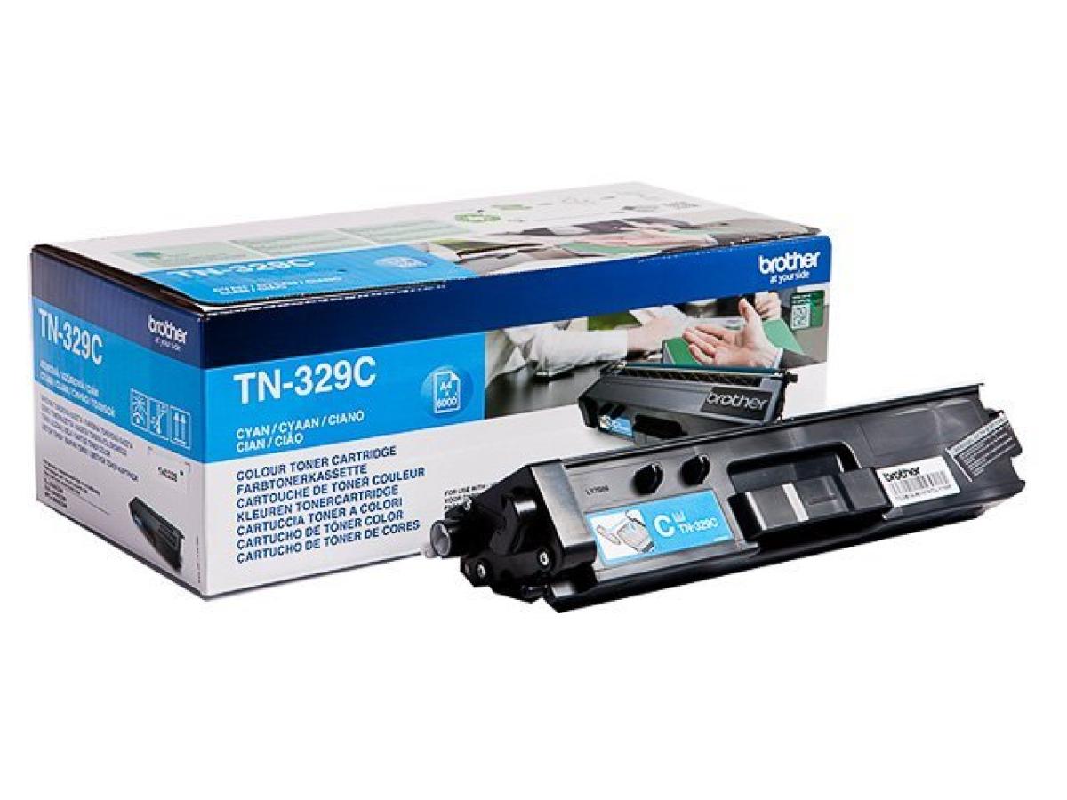 Brother TN-329 Cyaan – Brother TN-329 (TN-329C) – Toner Cyaan Origineel – ShopyInk België