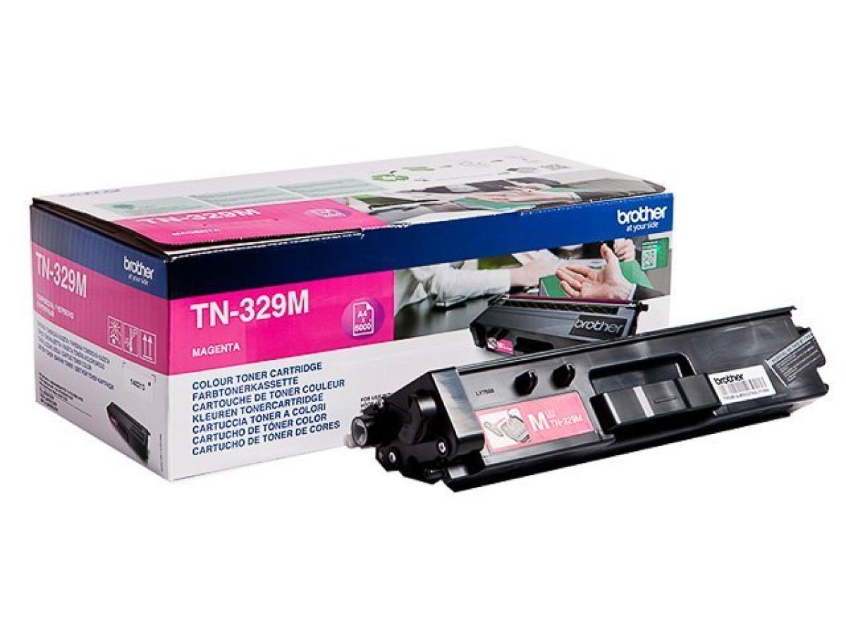 Brother TN-329 Magenta – Brother TN-329 (TN-329M) – Toner Magenta Origineel – ShopyInk België
