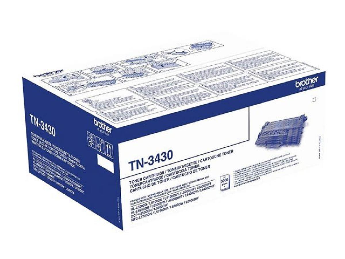 Brother TN-3430 Zwart – Brother TN-3430 – Toner Zwart Origineel – ShopyInk België