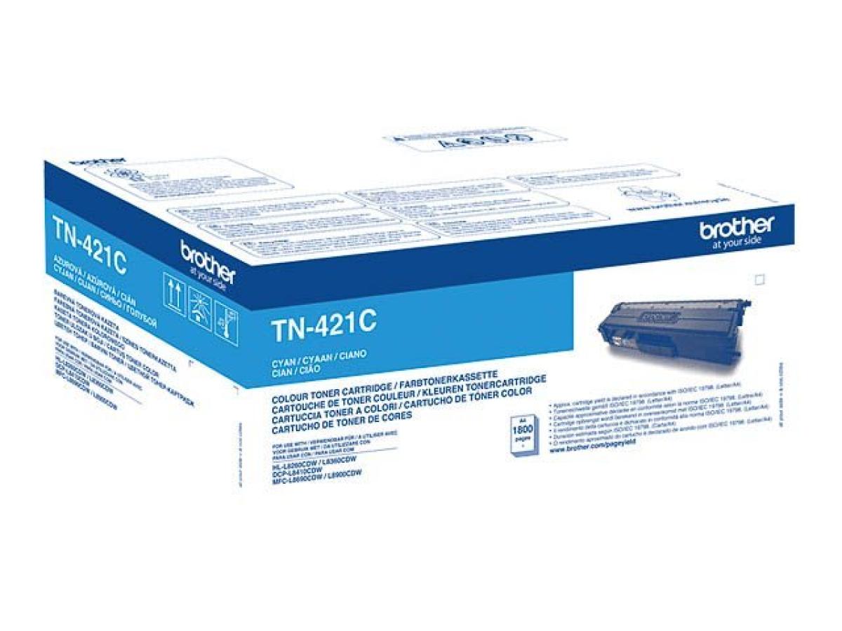Brother TN-421 Cyaan – Brother TN-421 (TN-421C) – Toner Cyaan Origineel – ShopyInk België