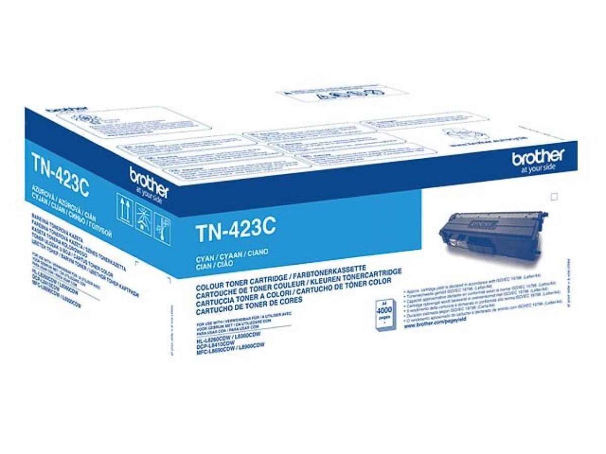 Brother TN-423 Cyaan – Brother TN-423 (TN-423C) – Toner Cyaan Origineel – ShopyInk België