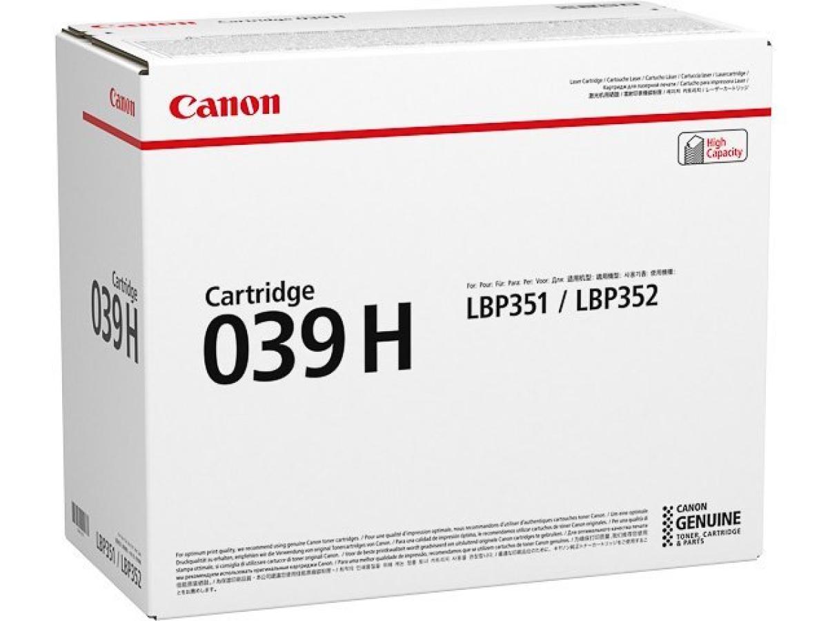 Canon 039 Zwart – Canon 039 (039H BK) – Toner Zwart Origineel – ShopyInk België