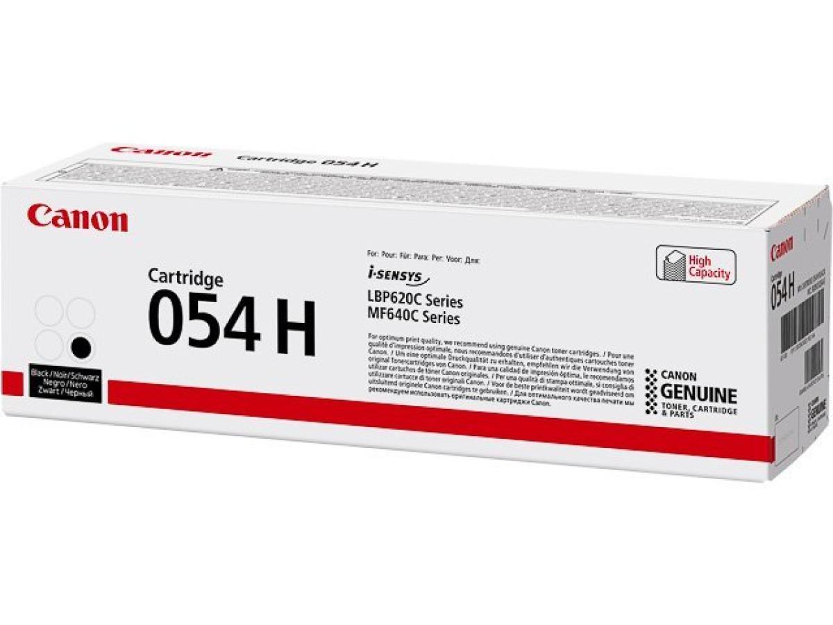 Canon 054 Zwart – Canon 054 (054H BK) – Toner Zwart Origineel – ShopyInk België