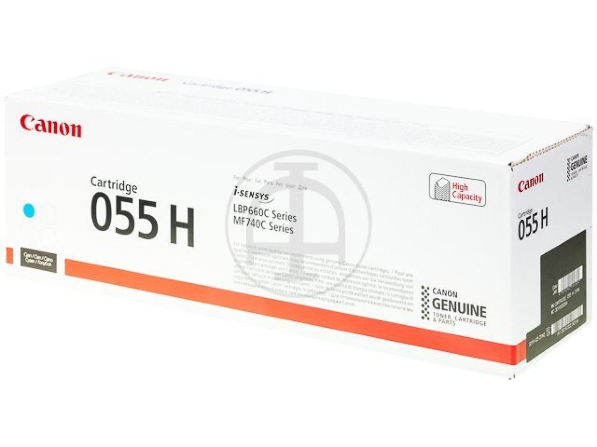 Canon 055 Cyaan – Canon 055 (055H C) – Toner Cyaan Origineel – ShopyInk België