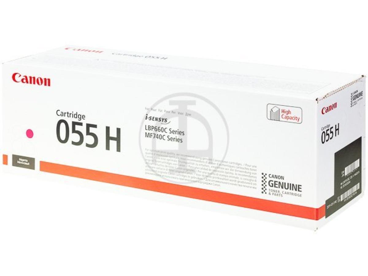 Canon 055 Magenta – Canon 055 (055H M) – Toner Magenta Origineel – ShopyInk België