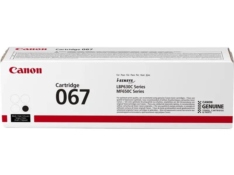 Canon 067 Zwart – Canon 067 (067 BK) – Toner Zwart Origineel – ShopyInk België