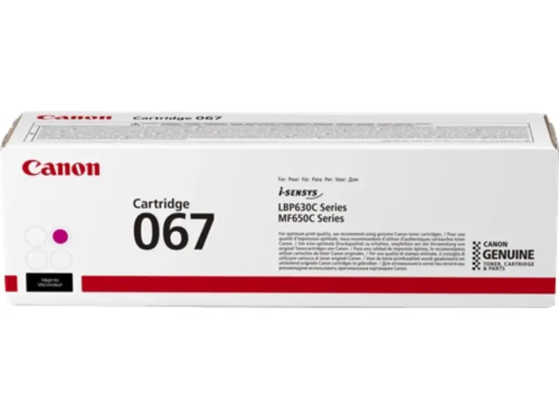 Canon 067 Magenta – Canon 067 (067 M) – Toner Magenta Origineel – ShopyInk België