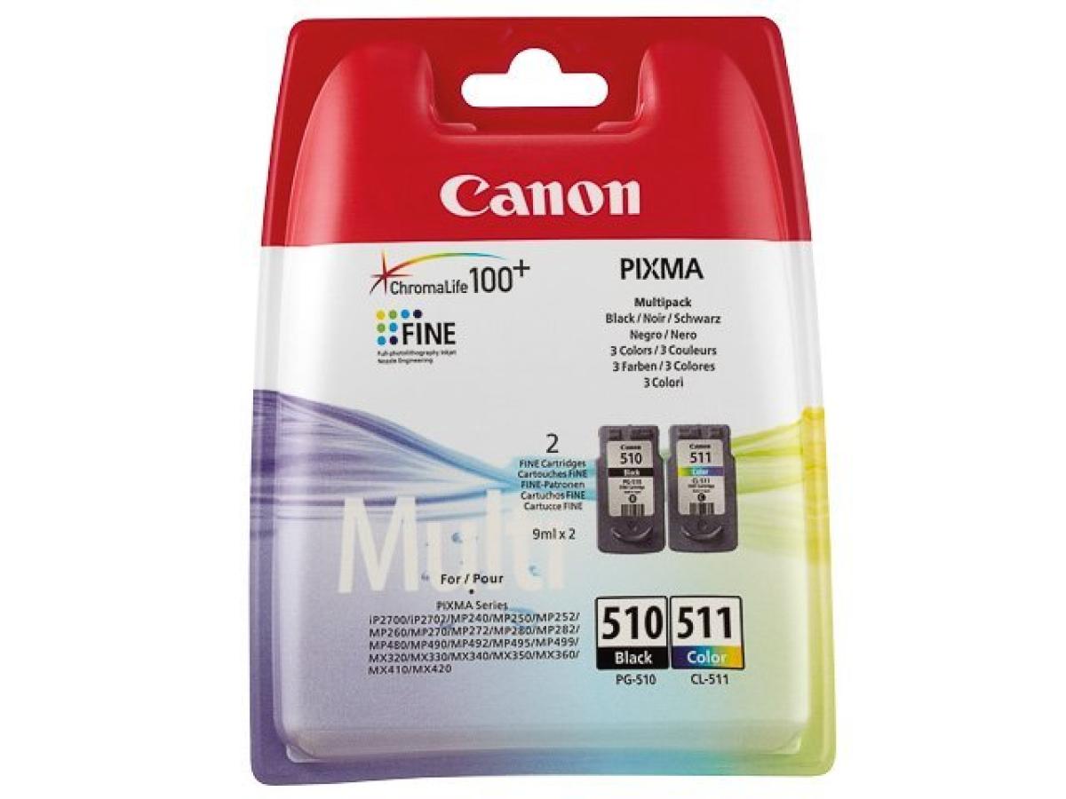 Canon PG-510 Pack – Canon PG-510 (PG-510 / CL-511) – Inktcartridge Pack Origineel – ShopyInk België