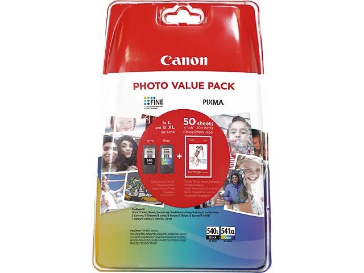 Canon CL-541 Pack – Canon PG-540 (PG-540L / CL-541XL photo value pack) – Inktcartridge Pack Origineel – ShopyInk België