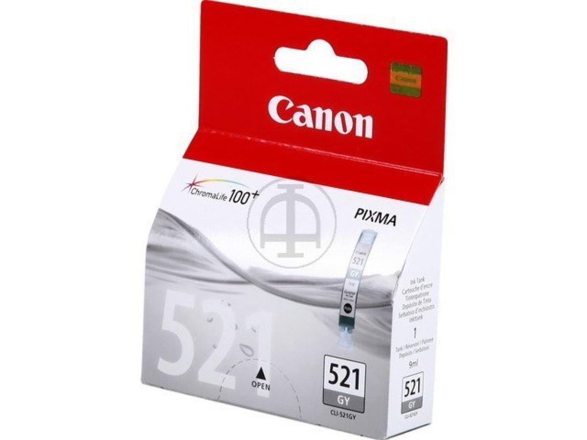Canon CLI-521 Grijs – Canon CLI-521 (CLI-521G) – Inktcartridge Grijs Origineel – ShopyInk België