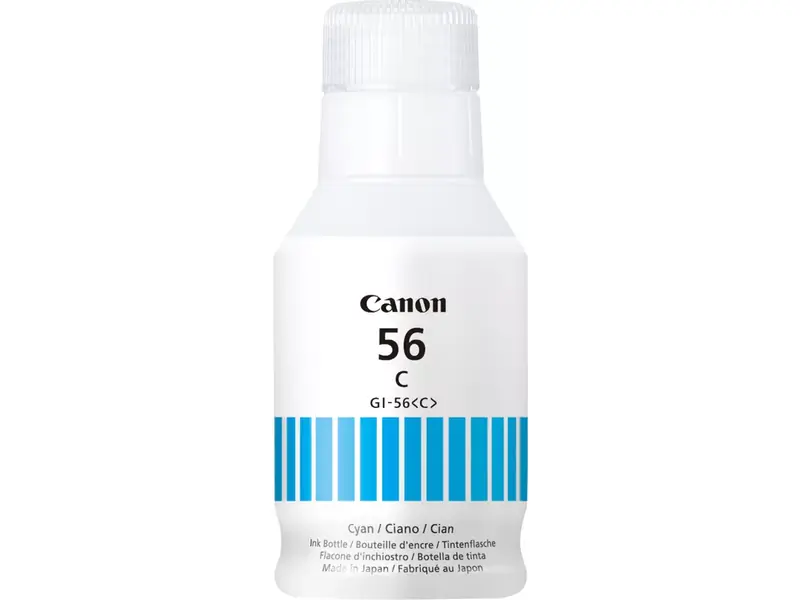 Canon GI56 Cyaan – Canon GI56 (GI-56C) – Inktcartridge Cyaan Origineel – ShopyInk België