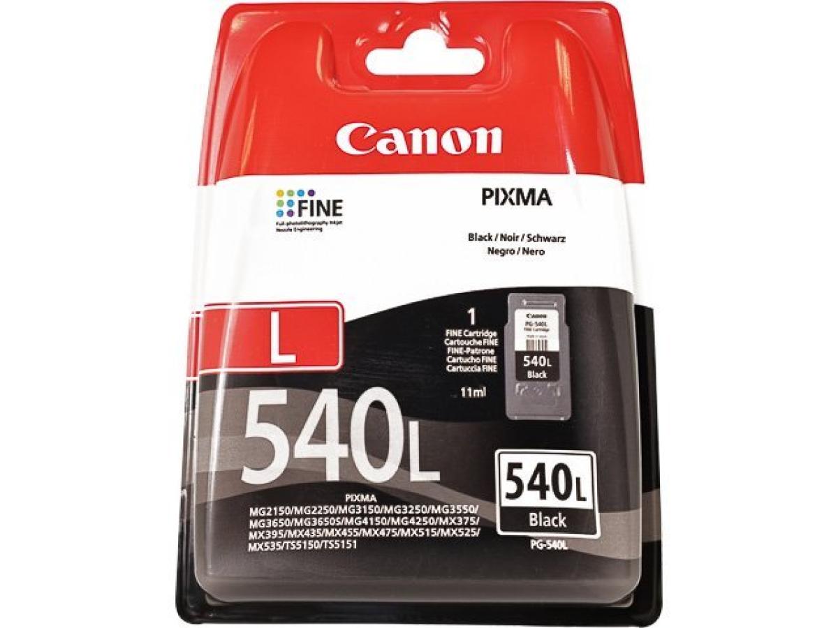 Canon PG-540L Zwart – Canon PG-540 XL (PG-540L) – Inktcartridge Zwart Origineel – ShopyInk België