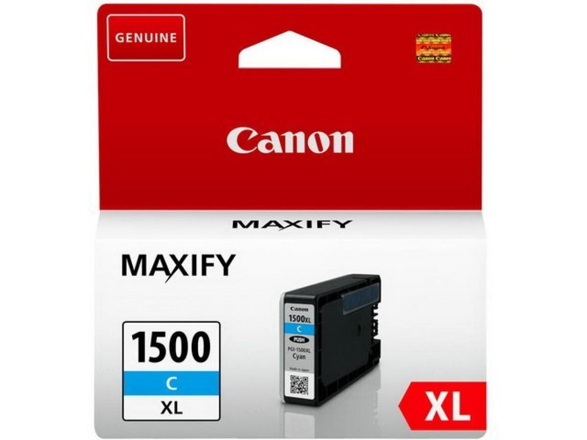 Canon PGI-1500 Cyaan – Canon PGI-1500 (PGI-1500XL C) – Inktcartridge Cyaan Origineel – ShopyInk België