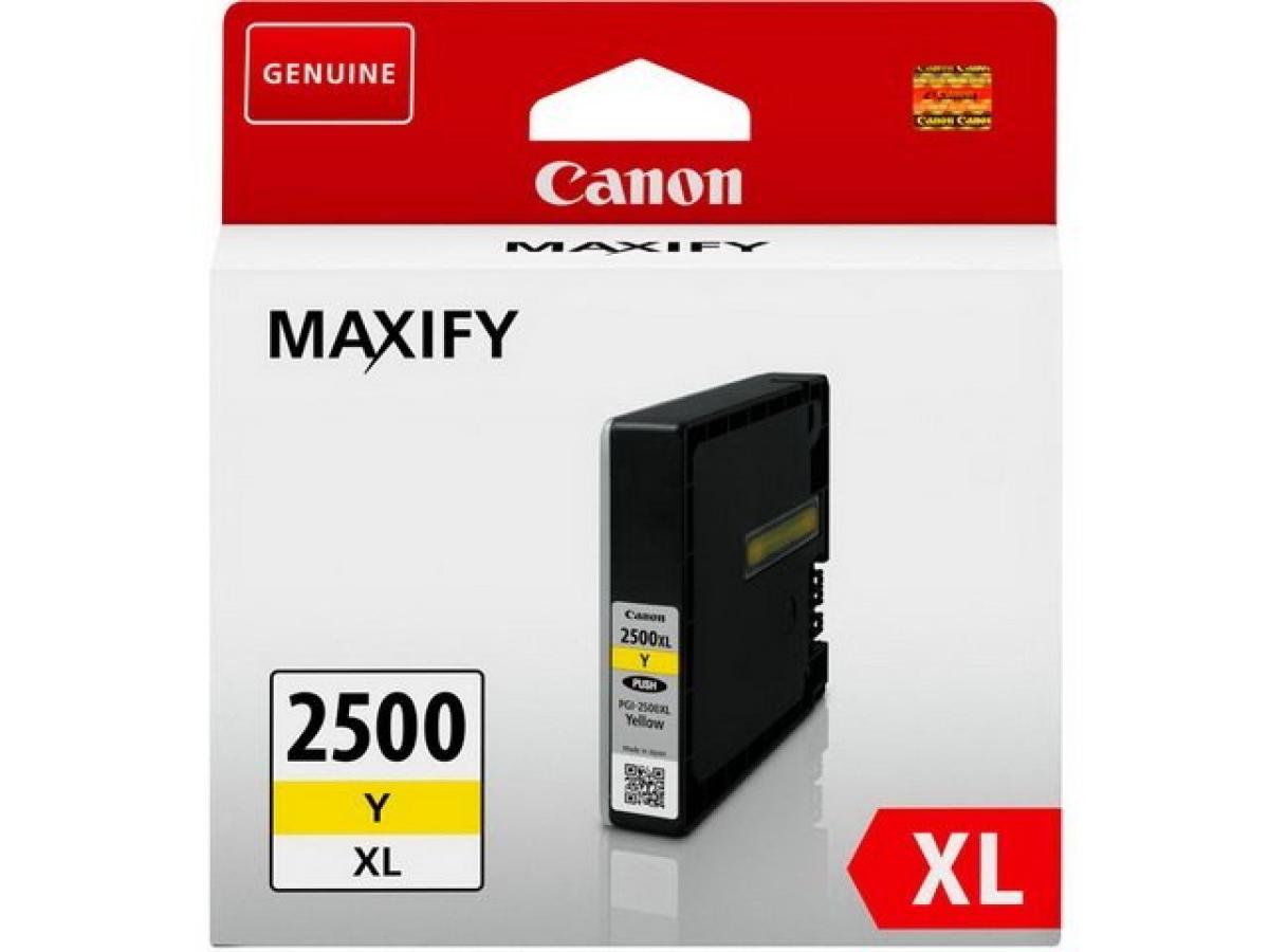 Canon PGI-2500 Geel – Canon PGI-2500 (PGI-2500XL Y) – Inktcartridge Geel Origineel – ShopyInk België