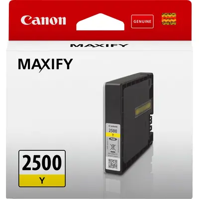 Canon PGI-2500 Geel – Canon PGI-2500 (PGI-2500Y) – Inktcartridge Geel Origineel – ShopyInk België