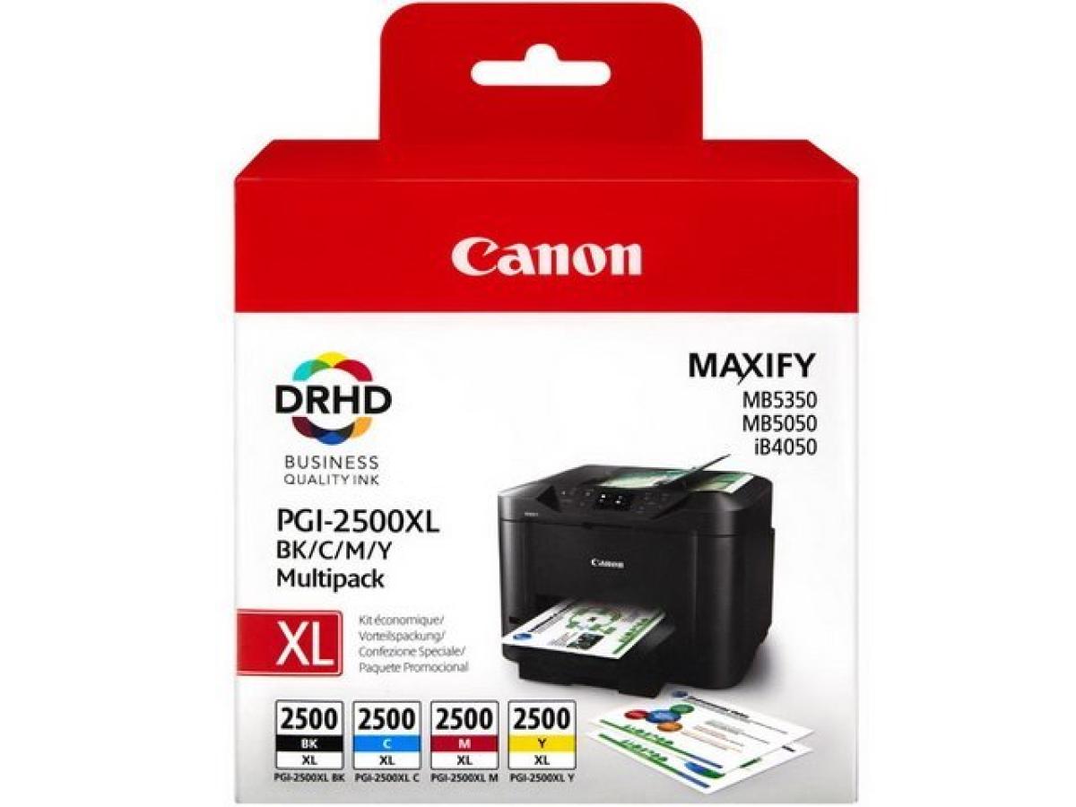 Canon PGI-2500 Pack – Canon PGI-2500 (PGI-2500XL BK/C/M/Y) – Inktcartridge Pack Origineel – ShopyInk België