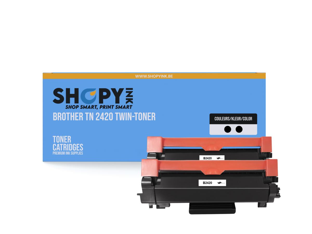 Brother TN-2420 Zwart – Toner compatibel Brother TN-2420 (TN-2420) zwart (compatibel) – ShopyInk België