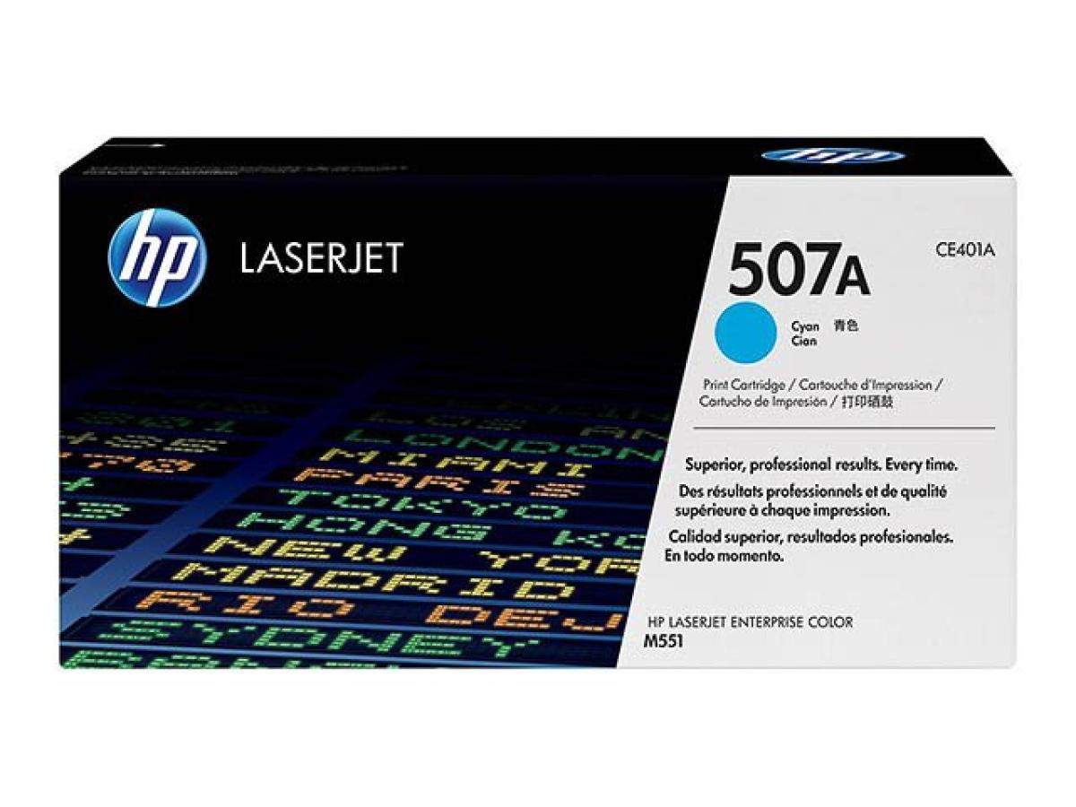 Hp 507 Cyaan – HP 507A (CE401A) – Toner Cyaan Origineel – ShopyInk België