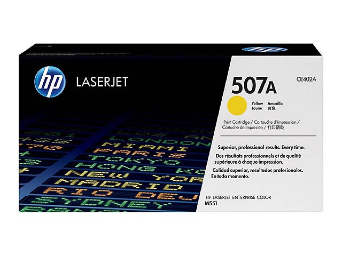 Hp 507 Geel – HP 507A (CE402A) – Toner Geel Origineel – ShopyInk België